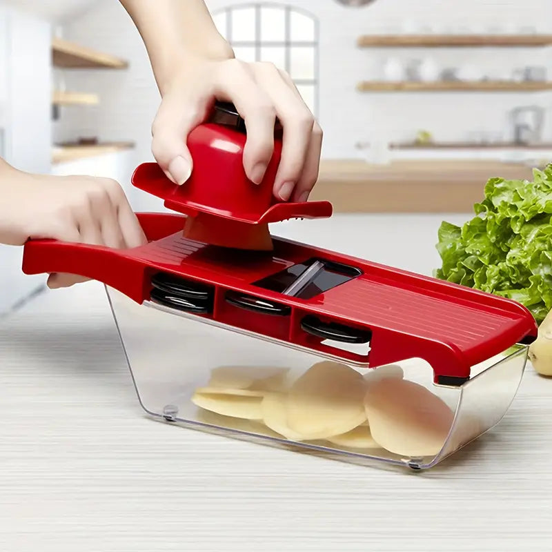 6-in-1 Mandolin Slicer | All-in-One Veggie Cutter