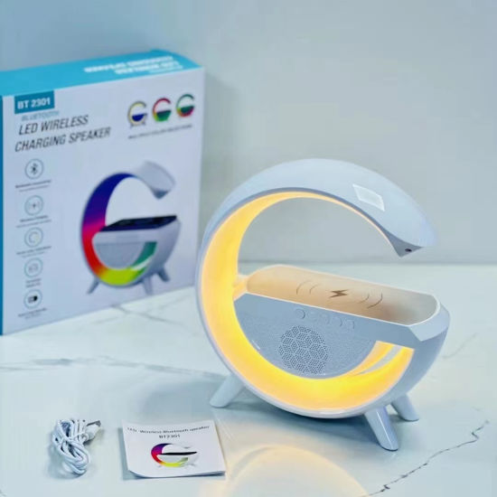 3 in 1 LED Wireless Charger Speaker Charge, Play & Glow