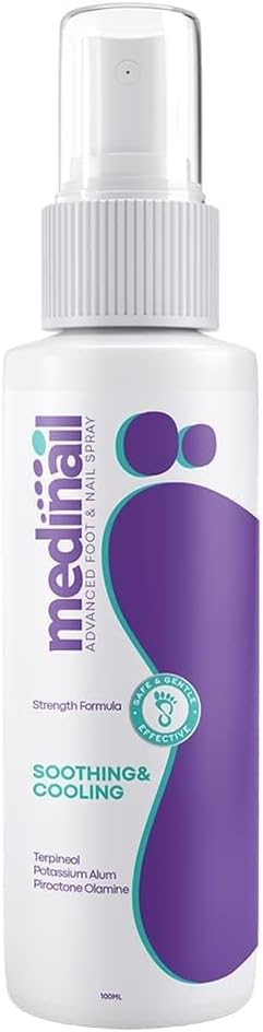 Medinal Nail Fungus Spray Fast Natural Treatment for Fungal Infections & Yellow Nails