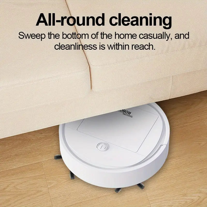 3-in-1 Robotic Cleaner – Sweep, Vacuum & Mop
