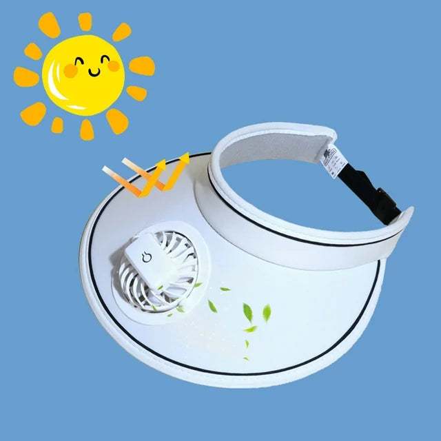 Rechargeable Cooling Cap for Outdoor Comfort