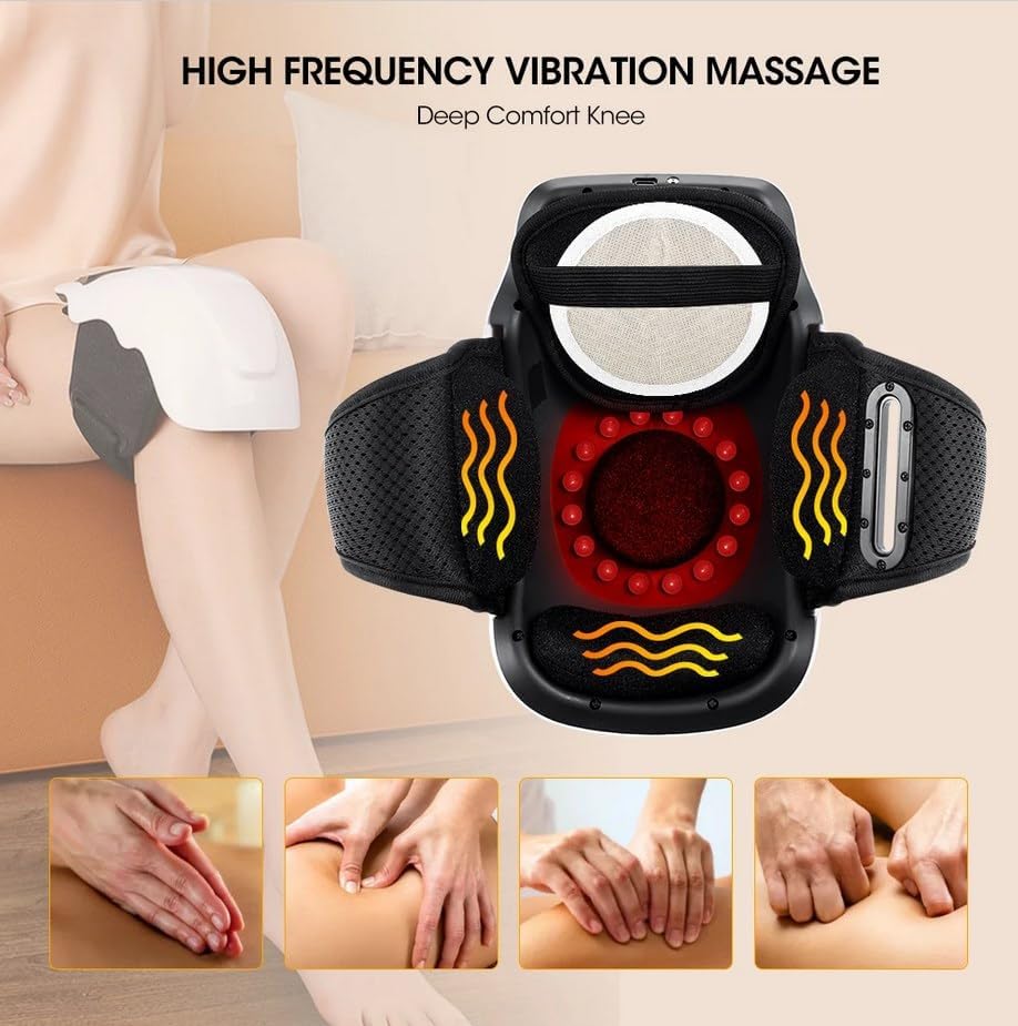 Wireless Knee Massager for Pain Relief & Joint Support