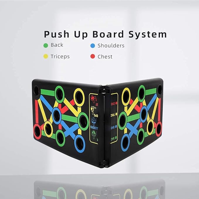 Push-Up Board for Chest Back Shoulders & Triceps