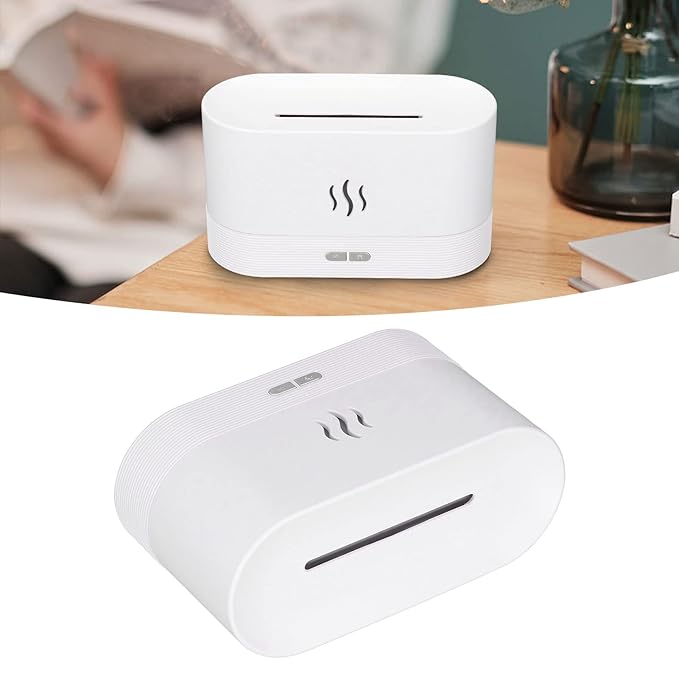 Flame Mist Humidifier with LED Fire Effect