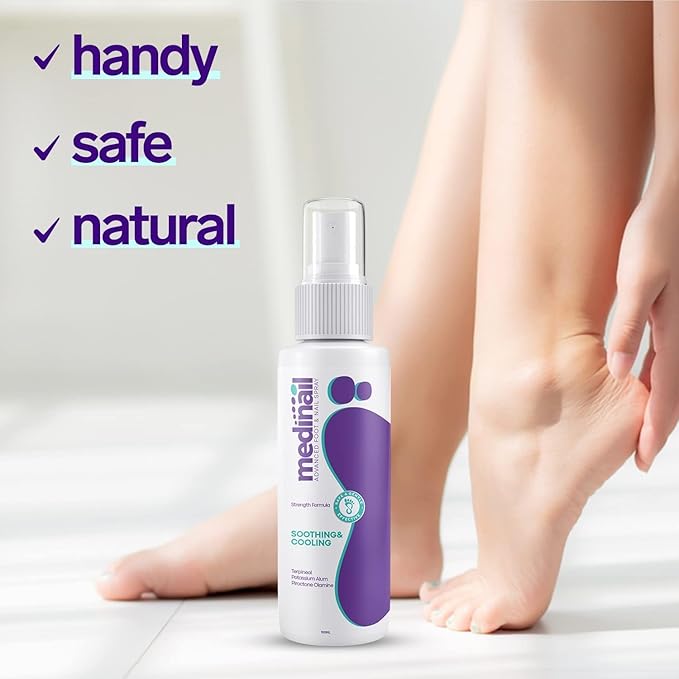 Medinal Nail Fungus Spray Fast Natural Treatment for Fungal Infections & Yellow Nails