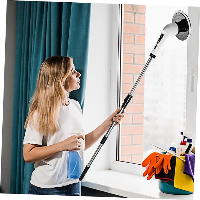 9 in 1 Rechargeable Electric Spin Cleaning Brush with Multiple Heads