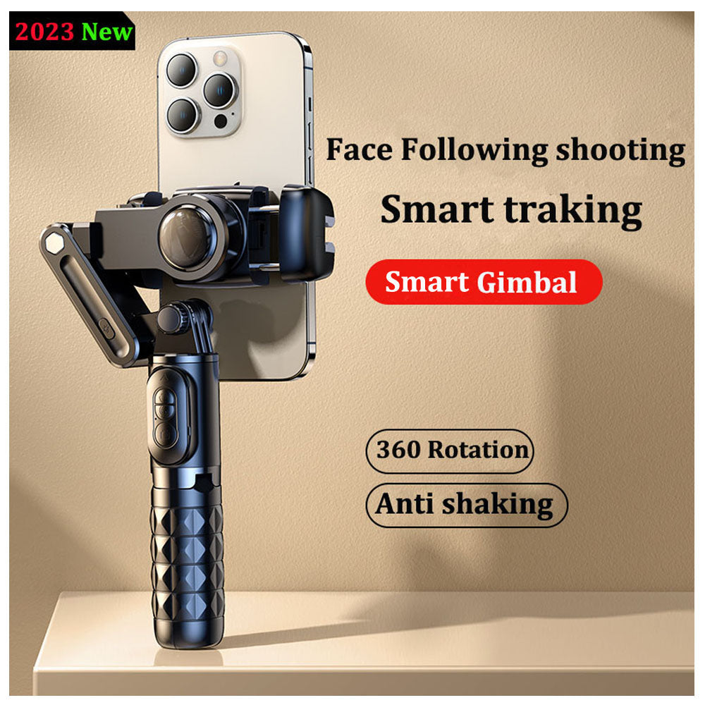 3-in-1 Gimbal: Stabilizer, Light & Tripod