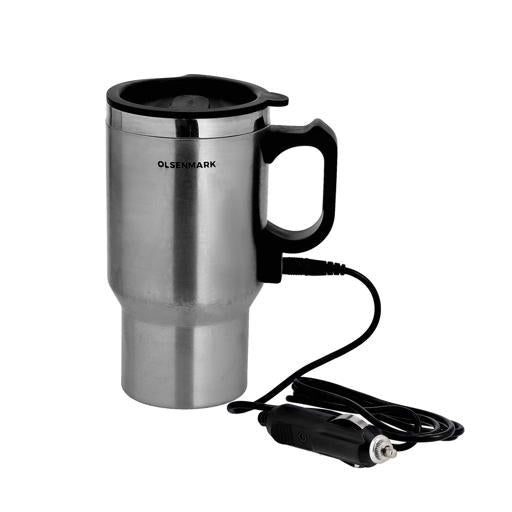 Self-Heating Travel Mug for Coffee and Tea