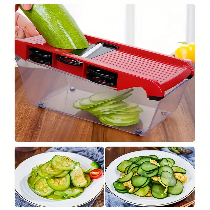 6-in-1 Mandolin Slicer | All-in-One Veggie Cutter