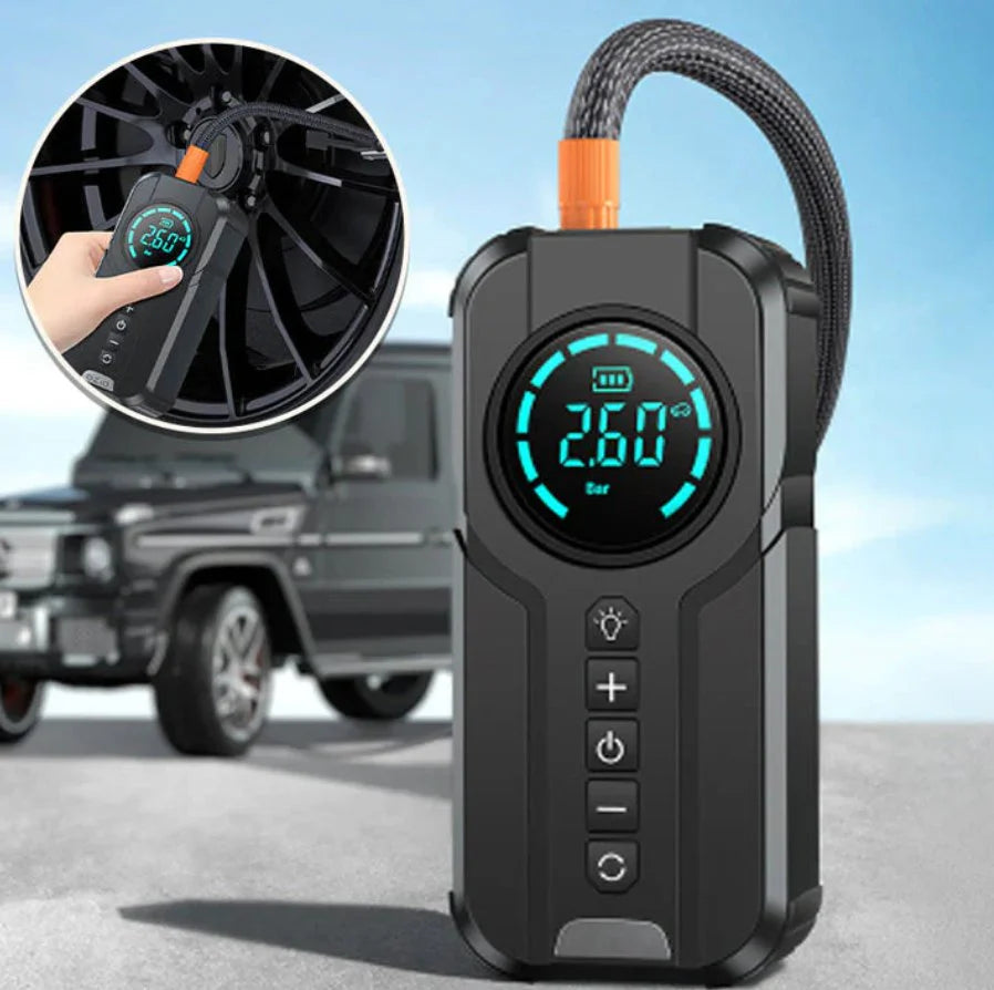 Multi-Function Car Jump Starter + Air Pump