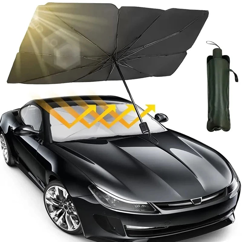 Windshield Umbrella for Car Heat UV Sun Protection