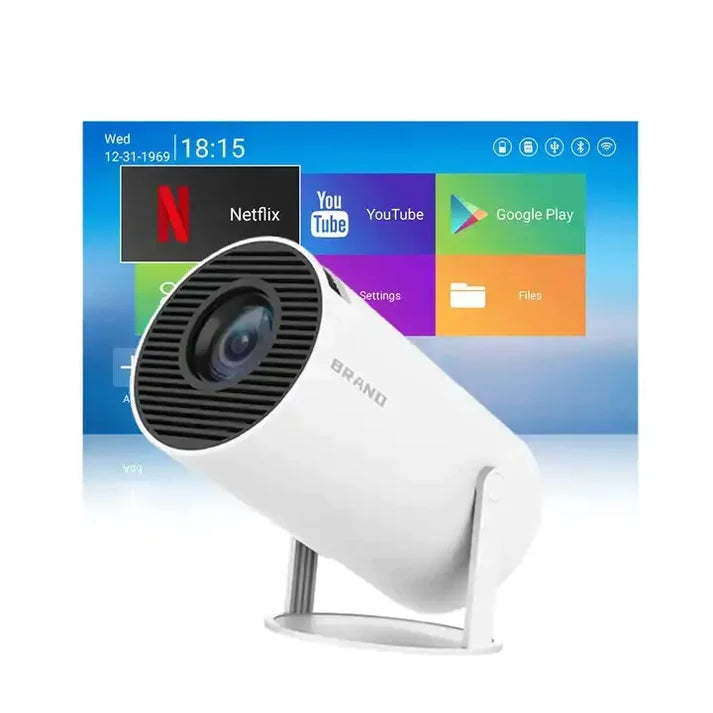 Ultra-Portable Round Projector