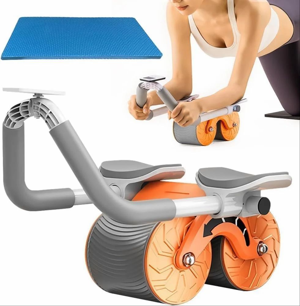 Dual-Function Abs Roller Wheel for Fat Burn & Body Toning