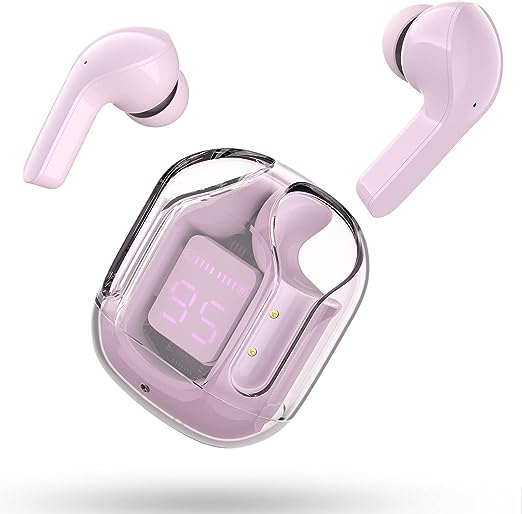 T6 LED Crystal Earphones