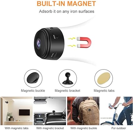 A9 Wireless Mini Camera – 1080P HD Surveillance Anytime