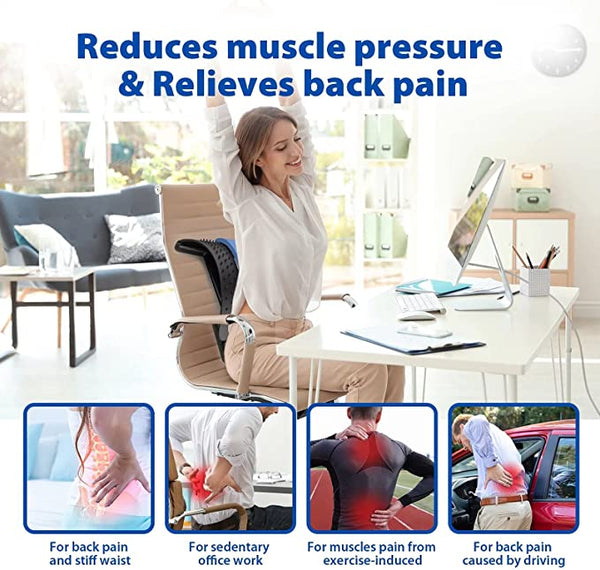 Back Pain Relief Stretcher for Posture & Lower Back Support