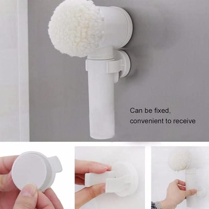 Rechargeable 5 in 1 Spin Brush for Kitchen and Bathroom