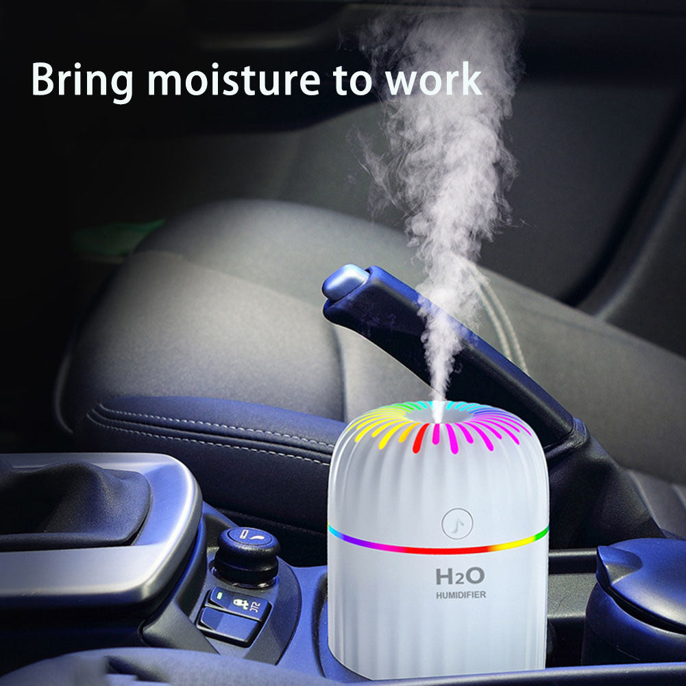 3 in 1 Air Humidifier Cool Mist LED Light Aroma
