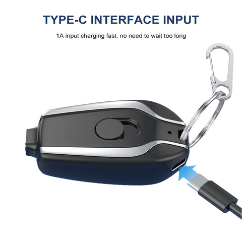 Portable Keychain Charger for iphone cable