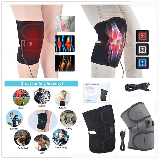 Electric Heating Knee Pad for Pain Relief & Joint Comfort
