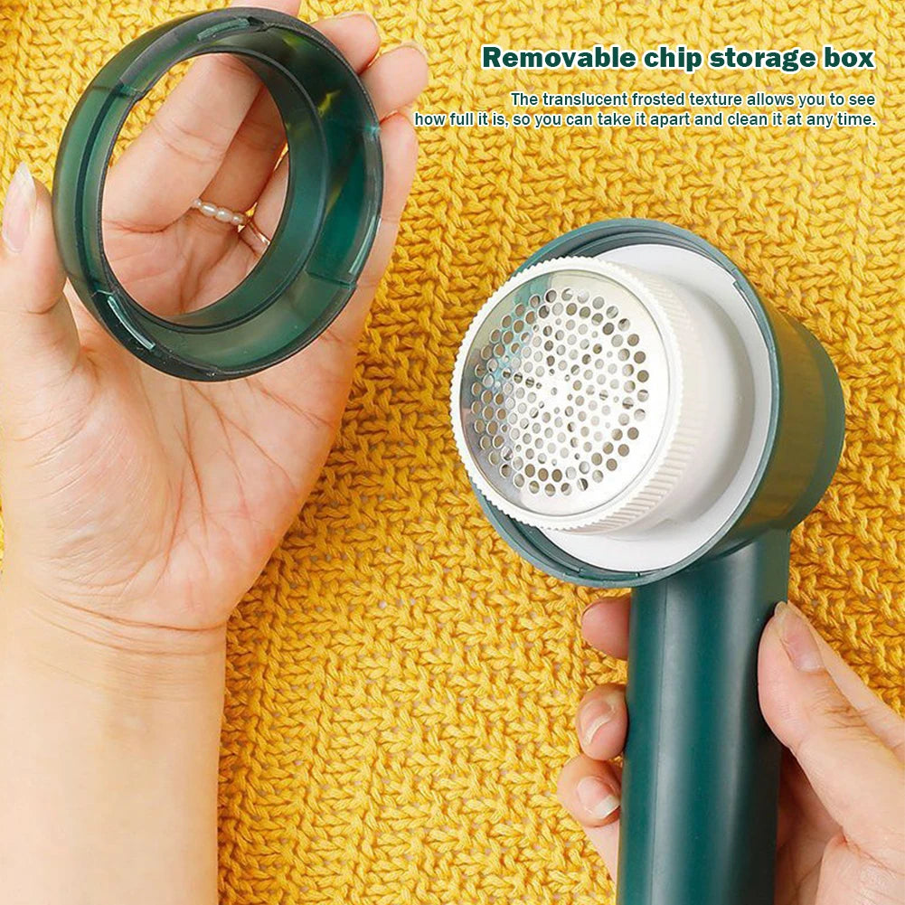 Portable Electric Lint Remover for Clothes and Fabrics