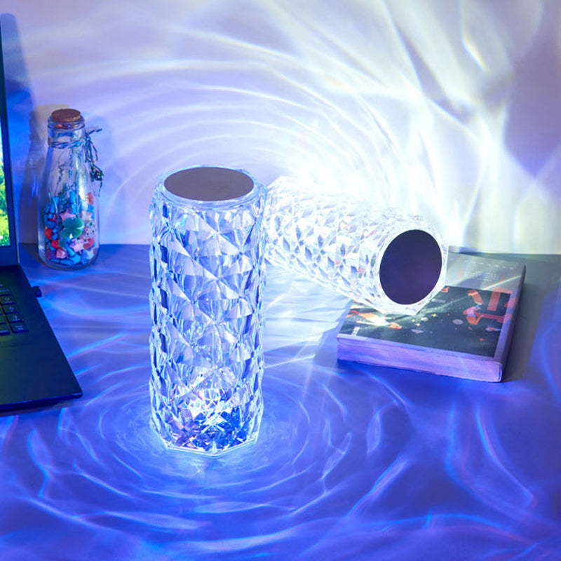 LED Crystal Table Lamp for Romantic Ambience