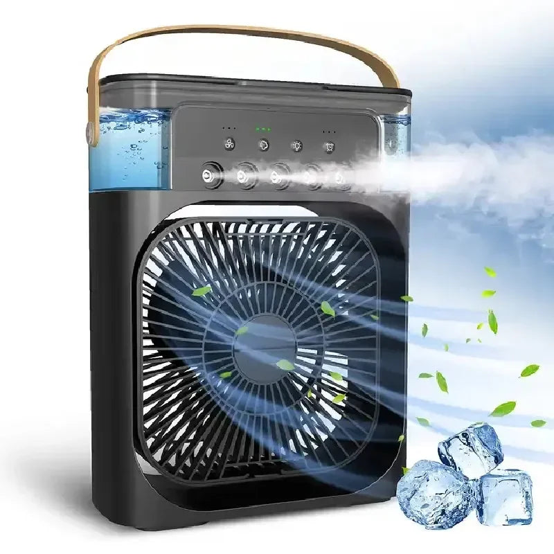 Portable 3 in 1 Mini Air Cooler for Home Office and Travel