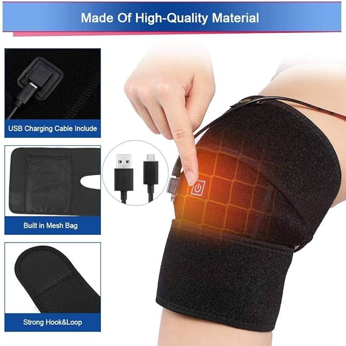 Electric Heating Knee Pad for Pain Relief & Joint Comfort