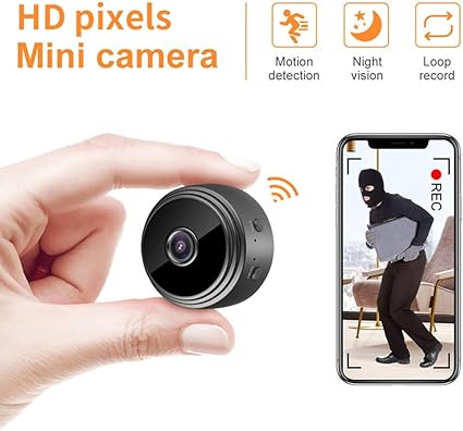 A9 Wireless Mini Camera – 1080P HD Surveillance Anytime