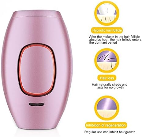 Mini Laser Hair Removal Device Painless & Permanent Hair Reduction