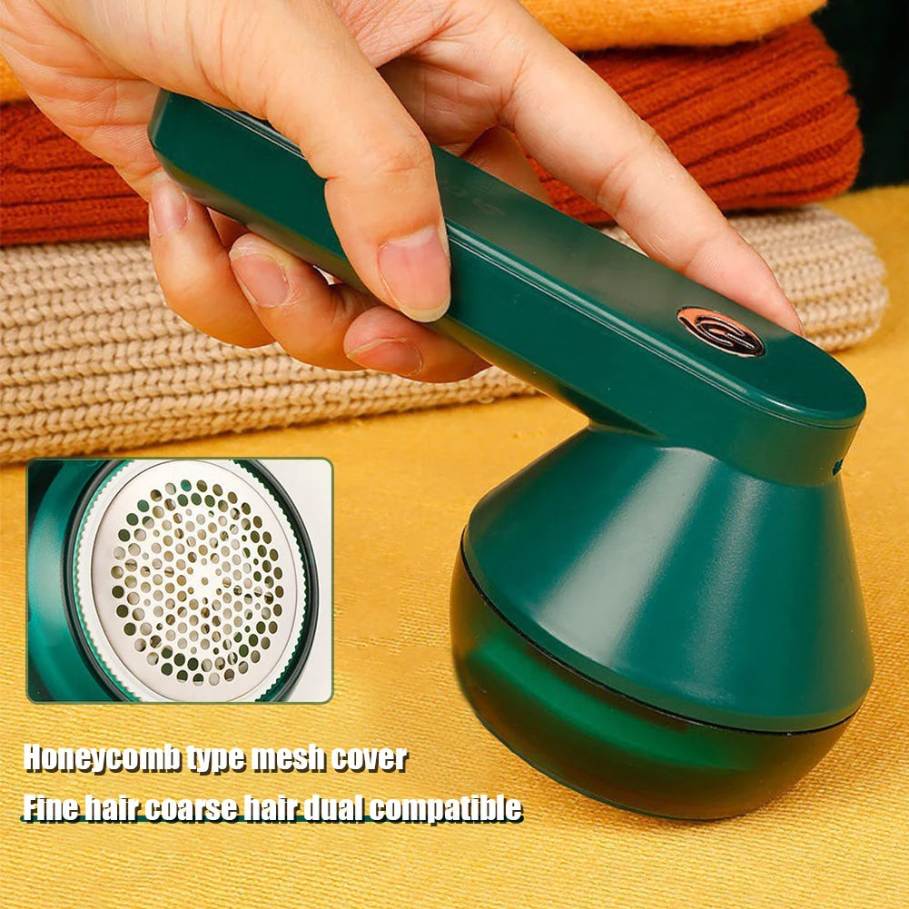 Portable Electric Lint Remover for Clothes and Fabrics