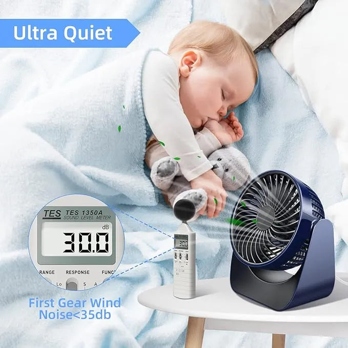 Portable Desk Fan 360