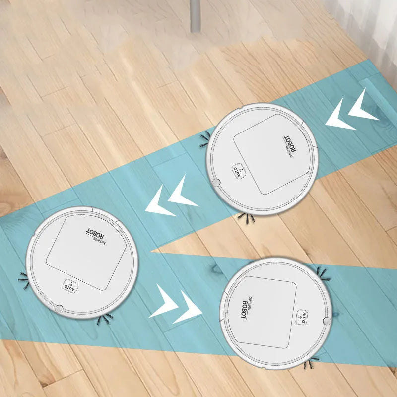 3-in-1 Robotic Cleaner – Sweep, Vacuum & Mop