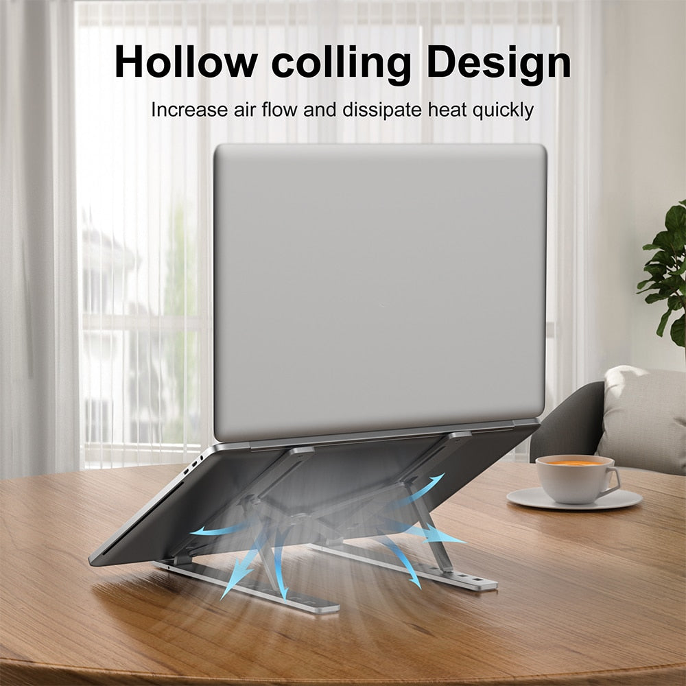Foldable Laptop Stand – Portable Comfort for Work & Travel