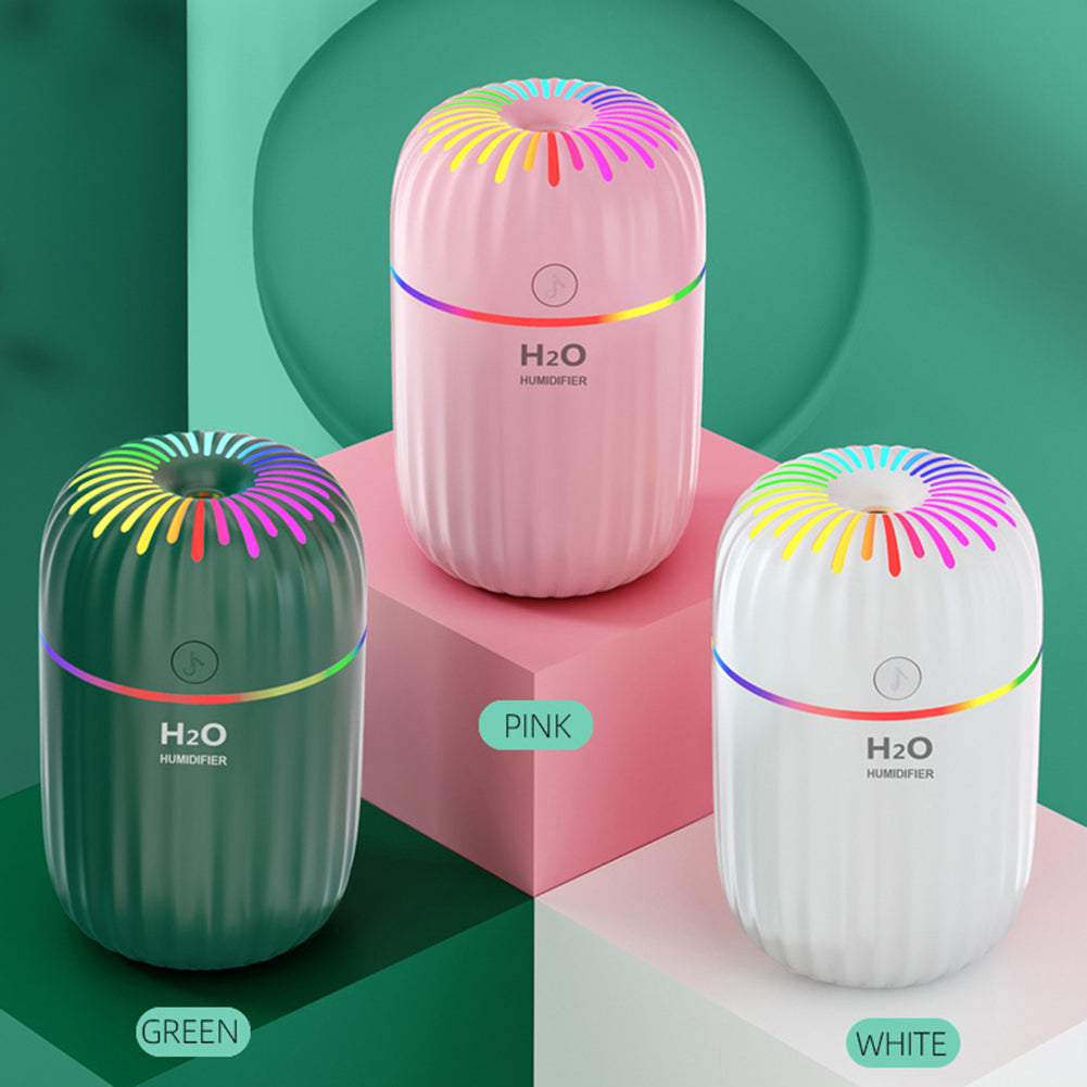 3 in 1 Air Humidifier Cool Mist LED Light Aroma