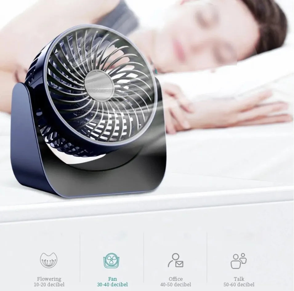 Portable Desk Fan 360