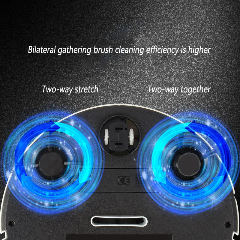 3-in-1 Robotic Cleaner – Sweep, Vacuum & Mop