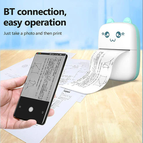Wireless Pocket Printer – Instant Prints from Your Phone