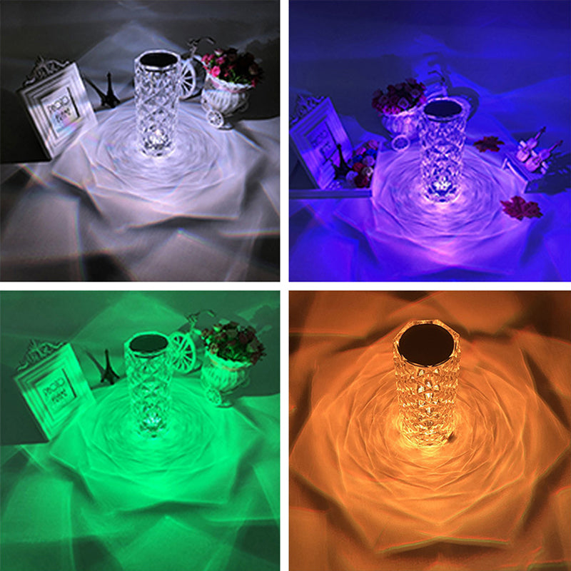LED Crystal Table Lamp for Romantic Ambience