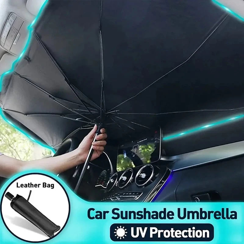 Windshield Umbrella for Car Heat UV Sun Protection