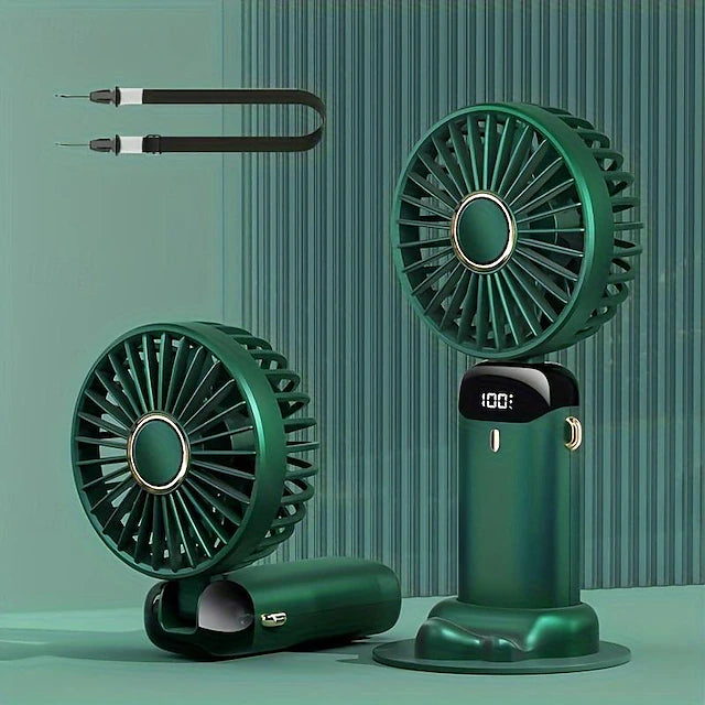 Handheld Mini Fan – USB Rechargeable & Lightweight