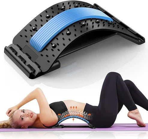 Back Pain Relief Stretcher for Posture & Lower Back Support