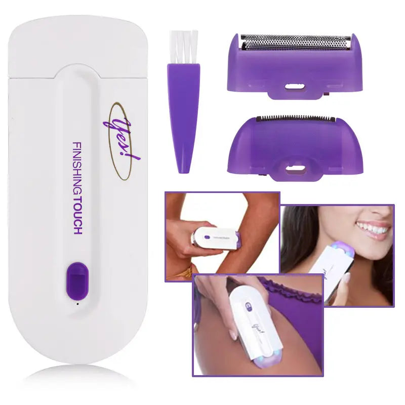 Finishing Touch Instant & Painless Facial Hair Remover for Women