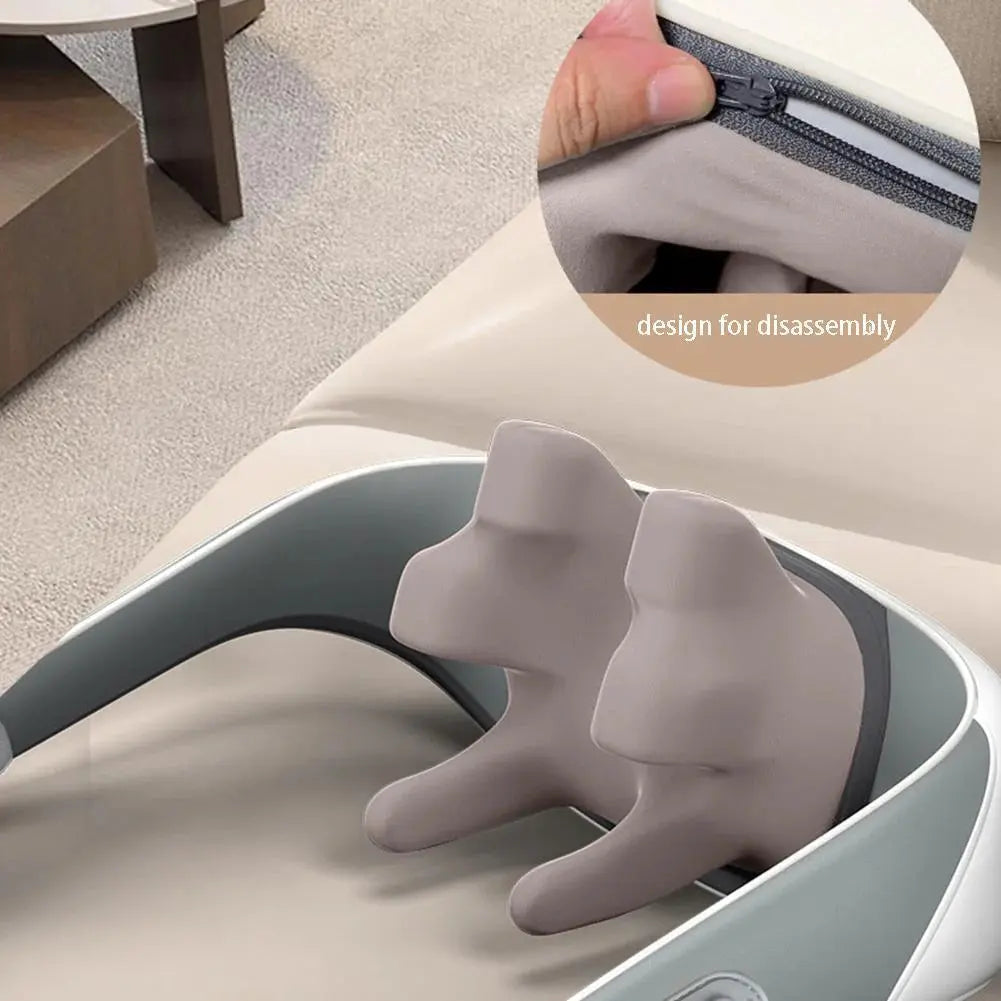 Wireless Neck & Shoulder Massager with Heat Therapy