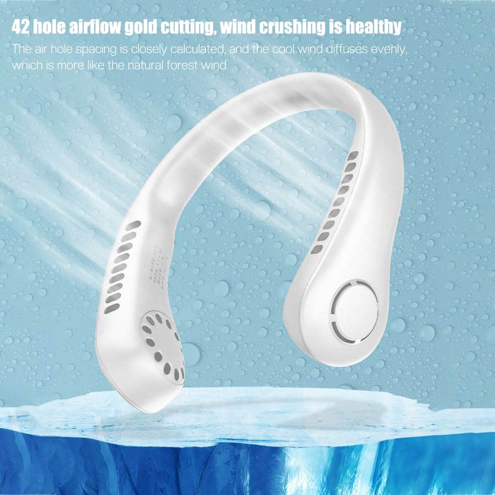 Hands Free Neck Fan 360 Degree Cooling